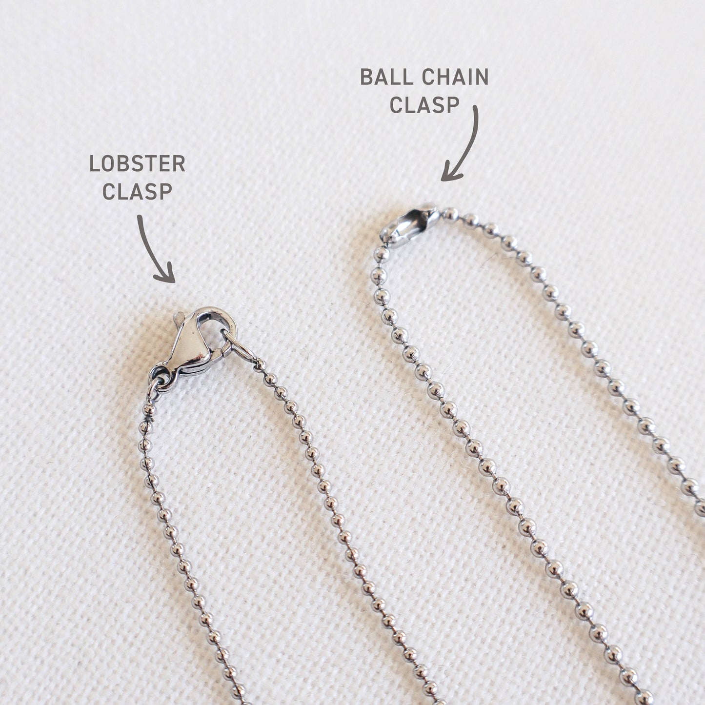 PD Pendant - Silver and White