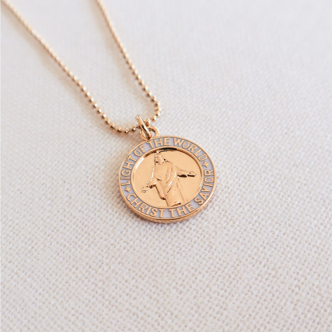 PD Pendant - Gold & White